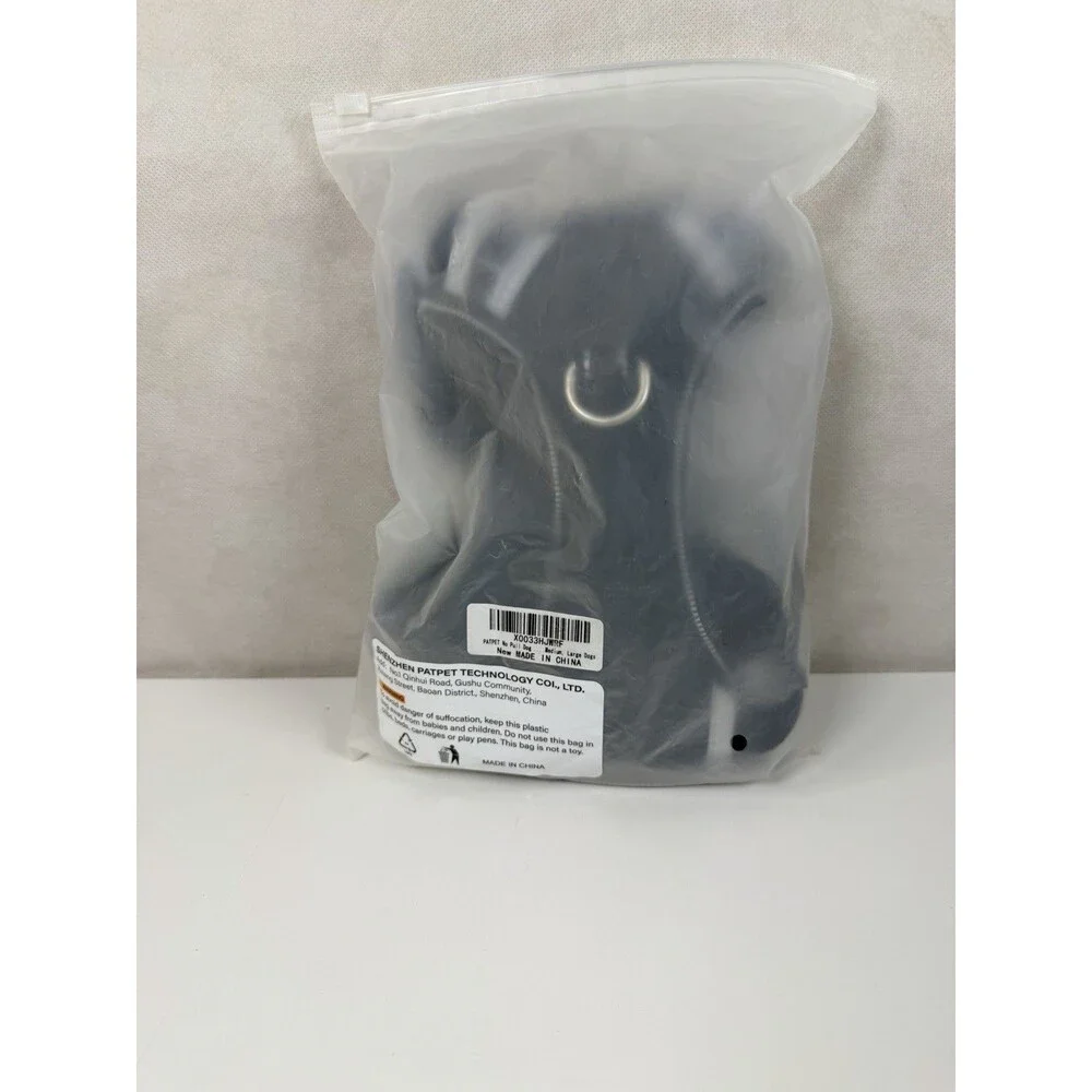 PATPET No Pull Dog Harness Black Reflective Small S Adjustable Soft Vest NWOT
